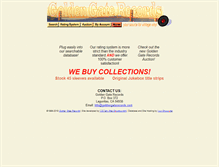 Tablet Screenshot of goldengaterecords.com